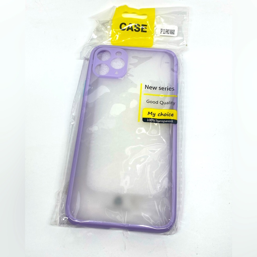 NEW LIGHT PURPLE SILICONE PHONE CASE FOR iPHONE 11 PRO MAX